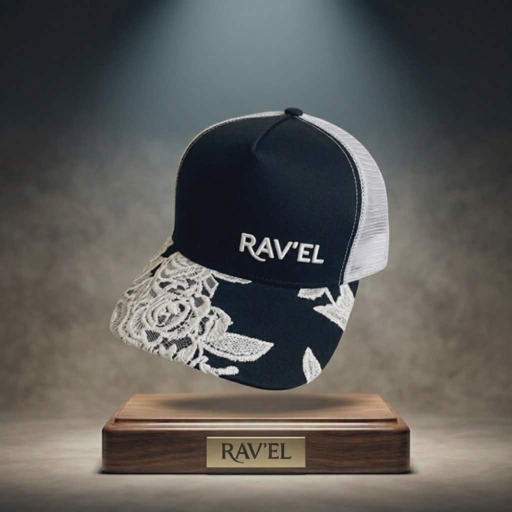 Casquette noire et blanche premium en édition limitée