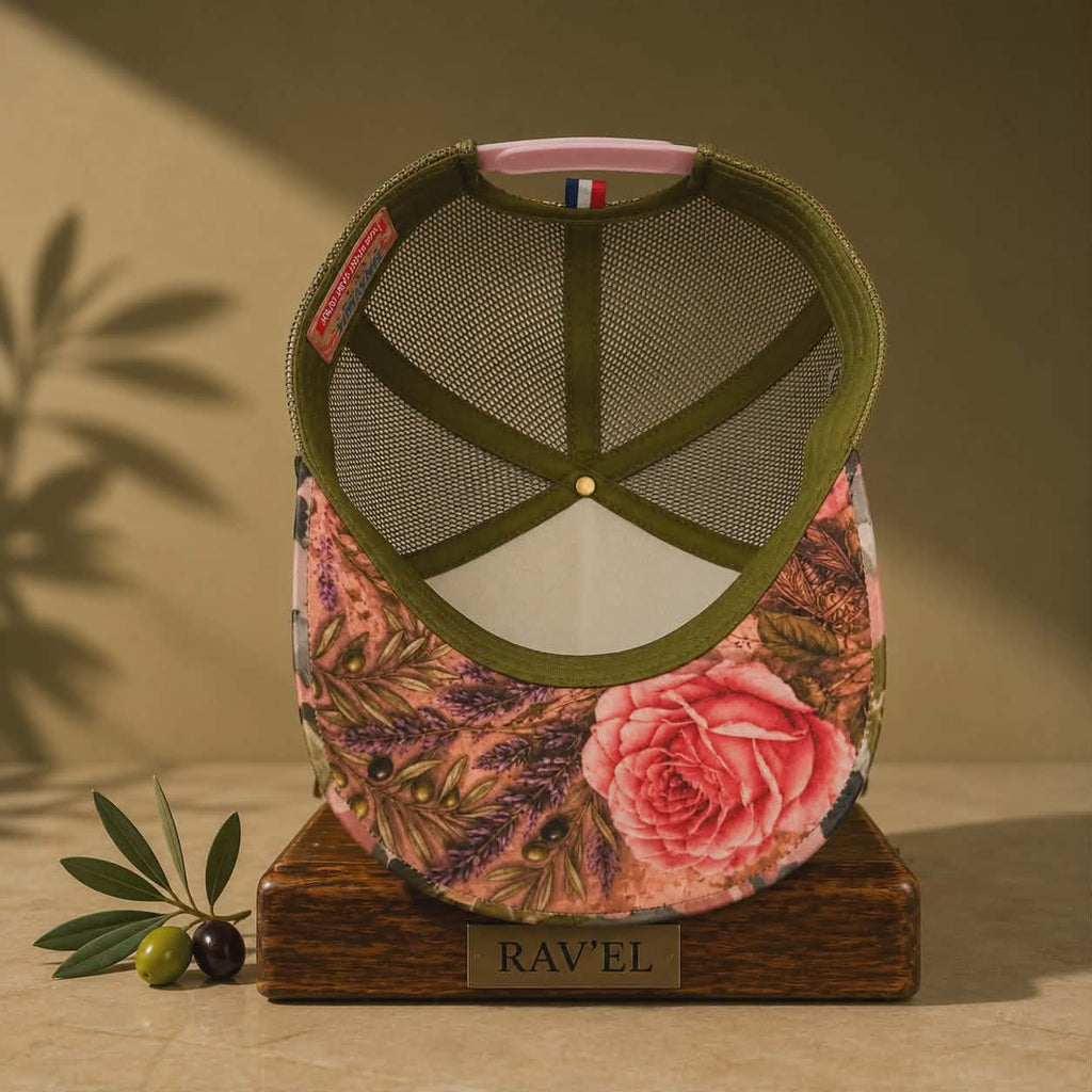 Pink Army: Casquette rose et vert militaire Truckers premium en édition limitée à 83 exemplaires