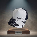 Casquette blanche et noire premium en édition limitée