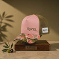 Pink Army: Casquette rose et vert militaire Truckers premium en édition limitée à 83 exemplaires