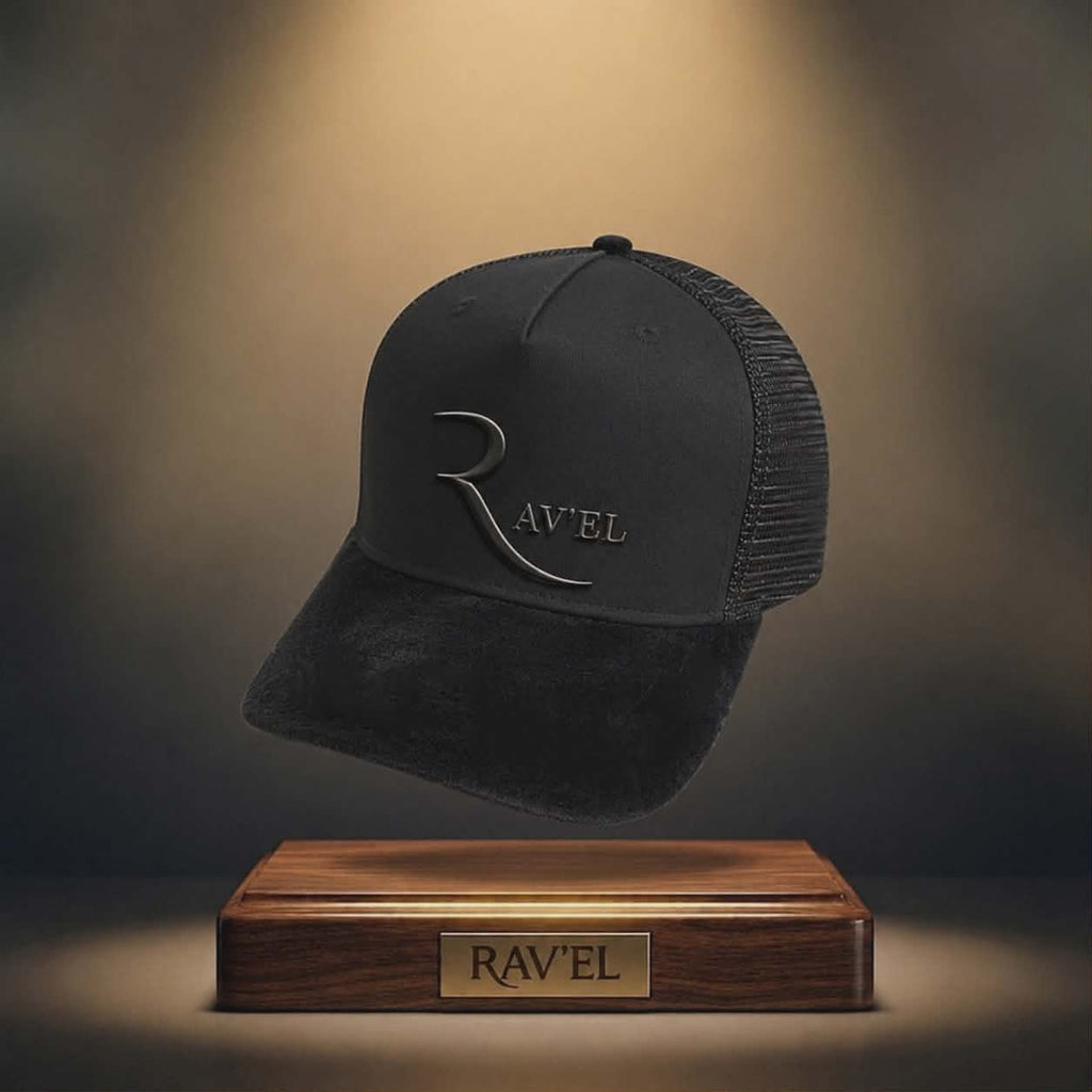 Full Black: Casquette noire Trucker premium en édition limitée à 83 exemplaires