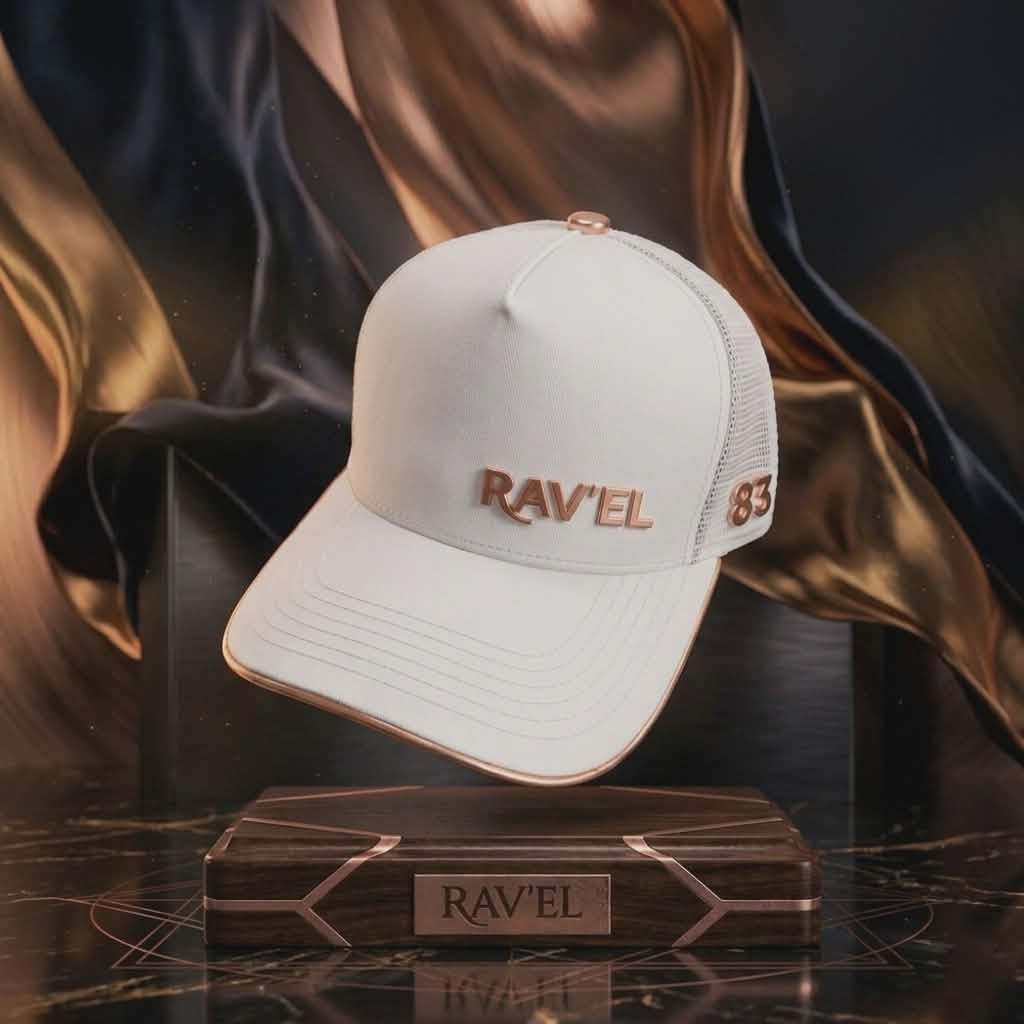 Casquette blanche cuivré premium en édition limitée