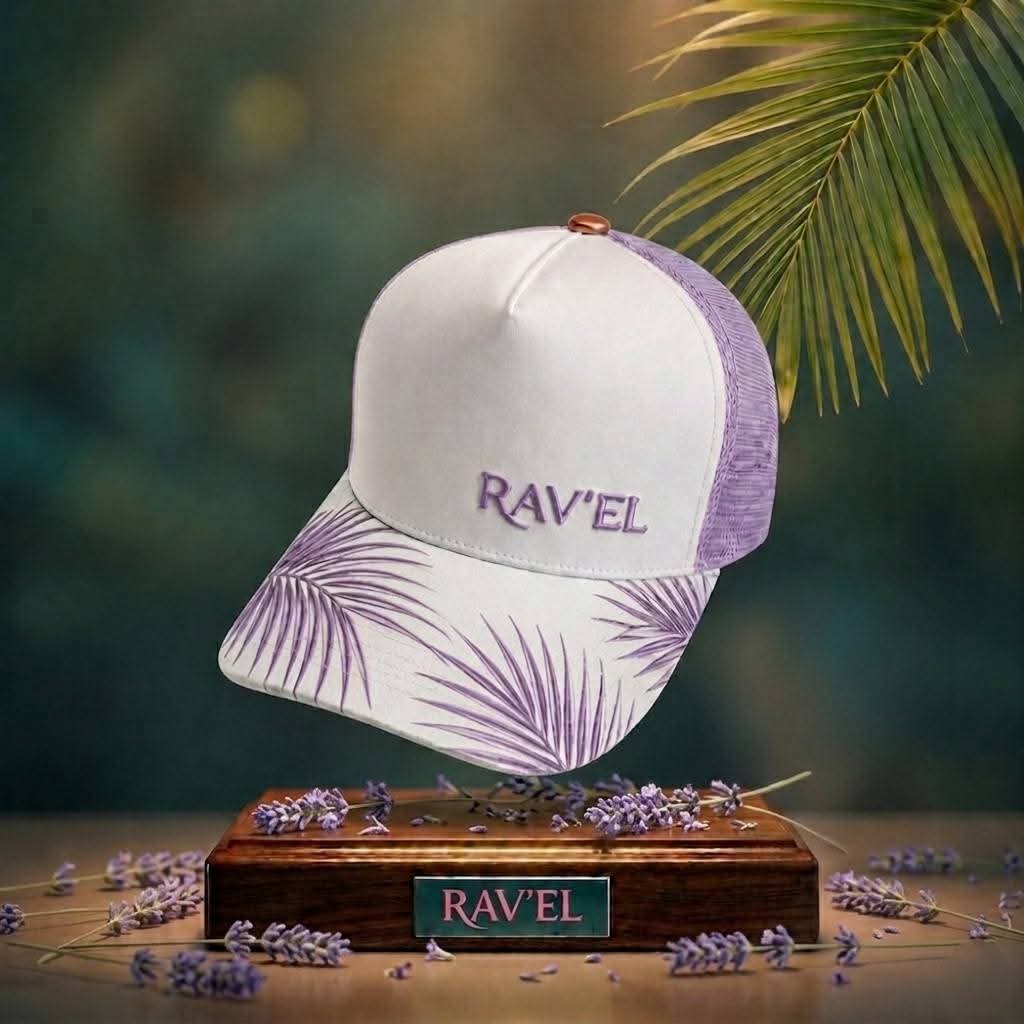 Palm Beach: Casquette lavande premium en édition limitée à 83 exemplaires